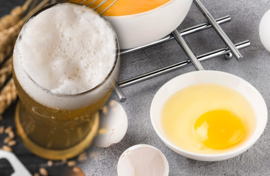Beer Mixed with Eggs