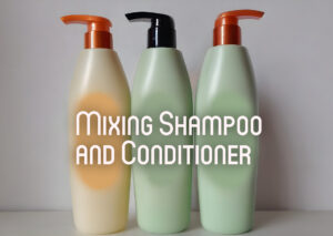 Mixing Shampoo and Conditioner