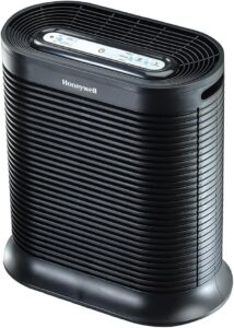 Honeywell HPA200 HEPA Air Purifier for Large Rooms - Microscopic Airborne Allergen+ Reducer, Cleans Up To 1500 Sq Ft in 1 Hour - WildfireSmoke, Pollen, Pet Dander, and Dust Air Purifier – Black (2)